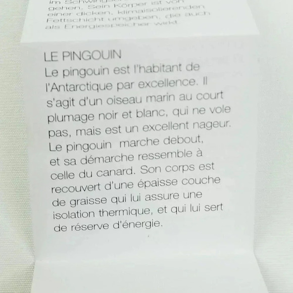 H. Stern Pewter The Penguin Charm Pendant. 1/2". New - Picture 7 of 10